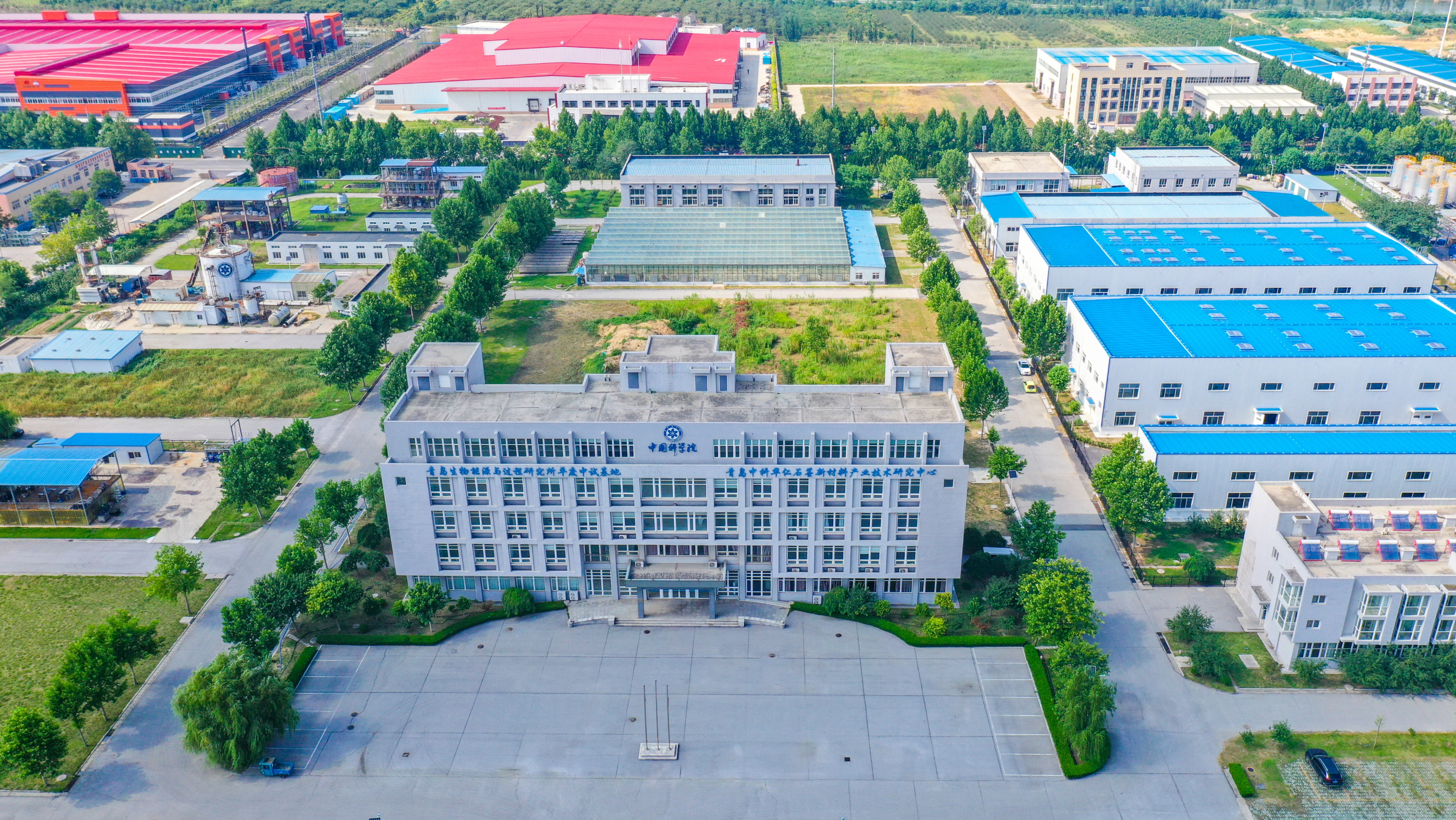 Vorgefertigtes Stahlwerk für die Leichtindustrie für die Chinesische Akademie der Wissenschaften